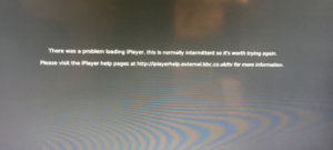 bbc iplayer not working on smart tv
